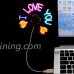 New Creative USB Fan WMLIFE USB LED RGB Programmable Fan Flexible Gooseneck Mini USB Programmable Fan for PC Laptop Notebook Desktops (RGB LED) - B01N6PJX5J